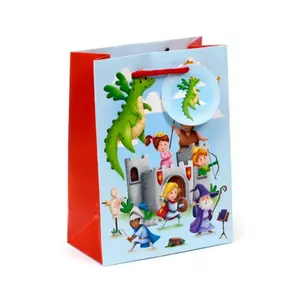 Knights & Dragons Medium Gift Bag Puckator image-2