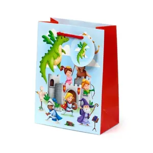 Knights & Dragons Medium Gift Bag Puckator image-4