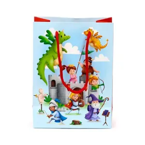 Knights & Dragons Medium Gift Bag Puckator image-1