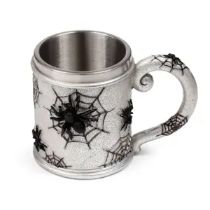 Dekoratives Objekt Spinnennetz Becher Puckator image-0