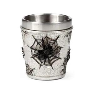 Decorative Spider Web Shot Glass Puckator image-0