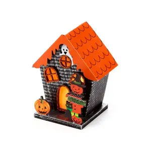 LED Pumpkin Decoration Halloween House Spooky Puckator image-2