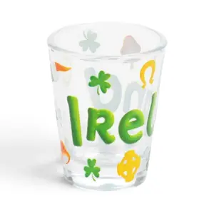 Glass Puckator Irlande Leprechaun (x2) image-2