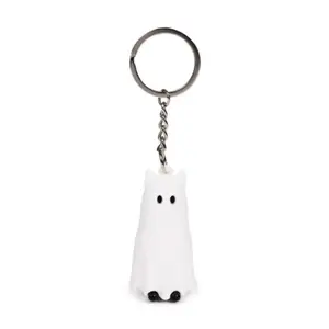 3D PVC Keychain Scary Ghost Cat Puckator image-4