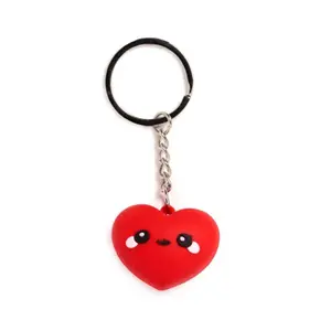 3D PVC Keyring Heart j'adoramals Puckator image-1