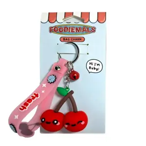 3D Keyring Puckator Ruby Foodiemals image-0