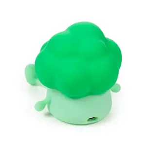 Nachtlicht mit Handyhalterung Puckator Foodiemals Broccoli image-1
