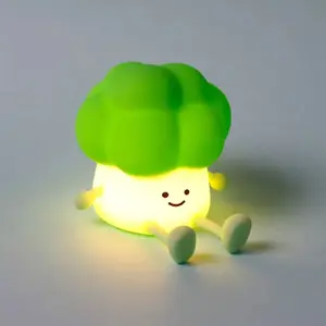 Nachtlicht mit Handyhalterung Puckator Foodiemals Broccoli image-2