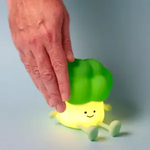 Nachtlicht mit Handyhalterung Puckator Foodiemals Broccoli image-3