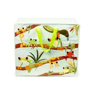 Storage Bag Puckator Tropical Frogs Grenouilles Tropicales image-0
