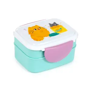 Lunch box Puckator Beans & Co Chats image-0