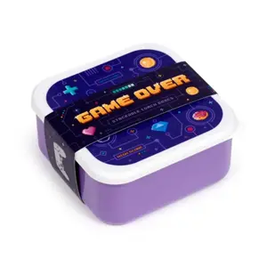 Decorative Lunch Box Puckator Game Over (x3) image-1