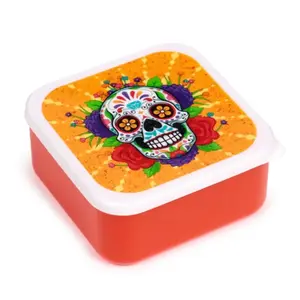 Decorative Lunch Box Puckator Day of the Dead (x3) image-2