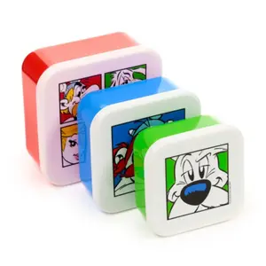 Decorative Lunch Box Asterix and Company Puckator (x3) image-0