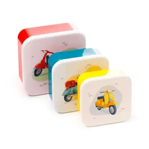Decorative Lunch Box Puckator Scooter (x3) image-0