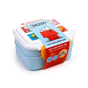 Lunch box Puckator Snoopy & Woodstock image-2