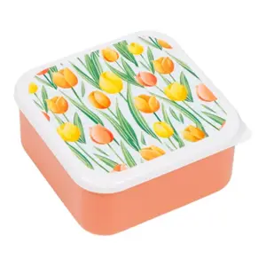 Decorative Lunch Box Tulips Puckator (x3) image-2