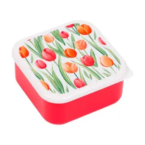 Decorative Lunch Box Tulips Puckator (x3) image-3