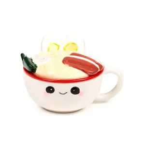 Mug med låg Puckator Nori le Bol de Ramen Foodiemals image-2