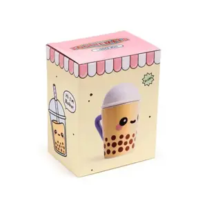 Mug with lid Puckator Boba le Bubble Tea Foodiemals image-4