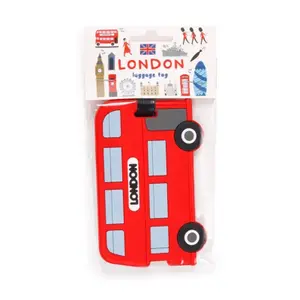 Luggage Tags Puckator Bus Londonien image-0
