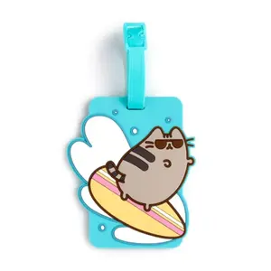 PVC Luggage Tags Puckator Pusheen le Chat Surfeur image-1