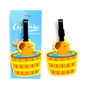 PVC Luggage Tags Puckator Capybara image-3