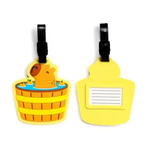 PVC Luggage Tags Puckator Capybara image-0