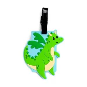 PVC Luggage Tags Puckator Knights & Dragons image-1