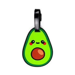 PVC Gepäckanhänger für Kinder Puckator Foodiemals Avocat (x2) image-3