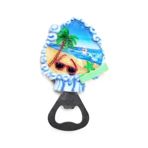 Magnetic Bottle Opener Beach and Seafront Puckator image-2