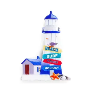 Souvenir Magnet - Seaside Lighthouse and Signboards Puckator image-2