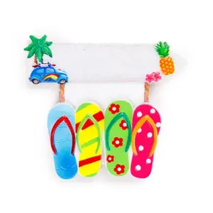 Souvenir Magnet - Seaside Flip Flops Puckator image-0