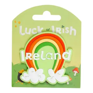 Aimant PVC Rainbow Souvenir Ireland Puckator image-2