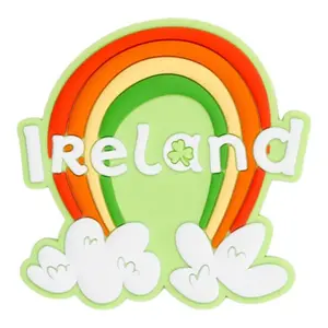 Aimant PVC Rainbow Souvenir Ireland Puckator image-0
