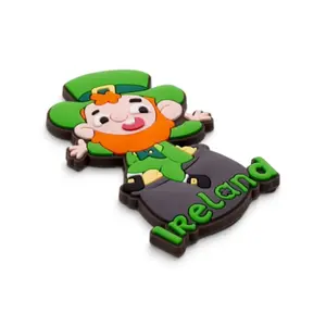 Leprechaun PVC Magnet Ireland Souvenir Puckator image-1