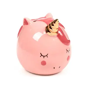 Ceramic Money Box Puckator Enchanted Rainbows image-1