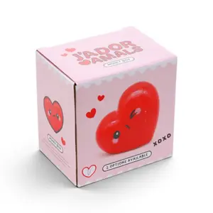 Ceramic Heart Piggy Bank Pink J'Adoramals Puckator image-4