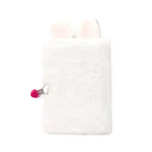 Plush Notepad with Lock and Key Puckator Frances le Lapin image-4