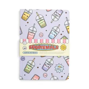 A5 notepad Puckator Foodiemals Bubble Tea image-0