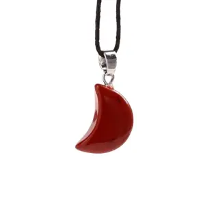 Moon Crescent Gem Pendant Puckator image-1