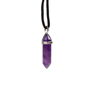 Double Point Gemstone Pendant Puckator image-0