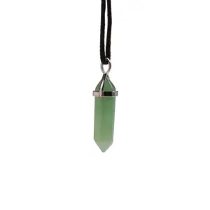 Double Point Gemstone Pendant Puckator image-1