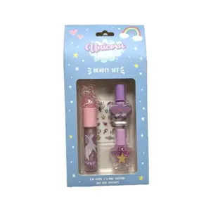 Gloss + Verniz criança Puckator Unicorn Magic (x4)