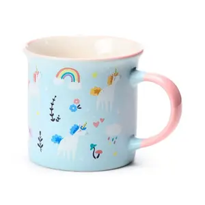 Fine Bone China Unicorn Border Mug Puckator Unicorn Magic image-2