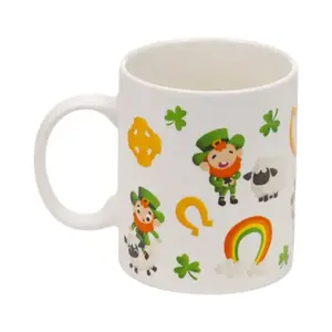 Mug in Porcelain Irish Luck Puckator image-2