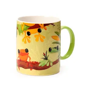 Tropical Frog Porcelain Mug Puckator Tropical Frogs image-0