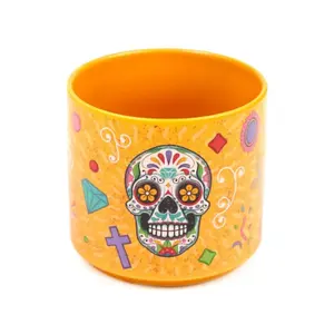 Mug in Porcelain Day of the Dead Puckator image-0