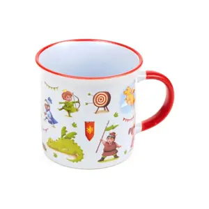 Fine Porcelain Mug Knights & Dragons Puckator image-0