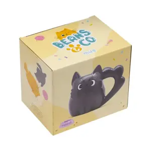 Cat-Shaped Ceramic Mug Puckator Beans & Co Gatsby image-4